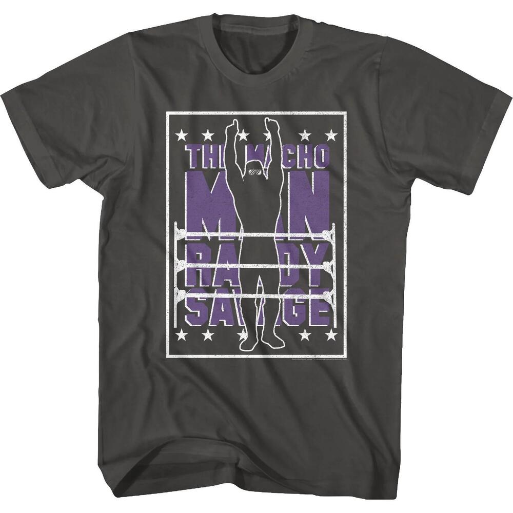 Silhouette Macho Man Randy Savage Tshirt